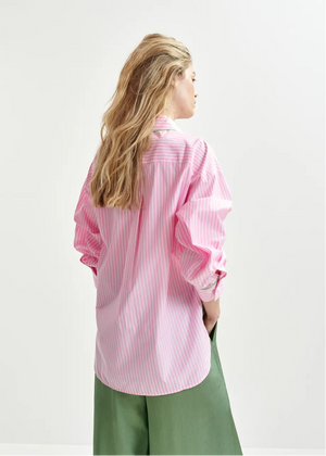 Essentiel Antwerp Pink/White Hawaii Shirt