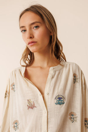 Indi & Cold Cream Blouse