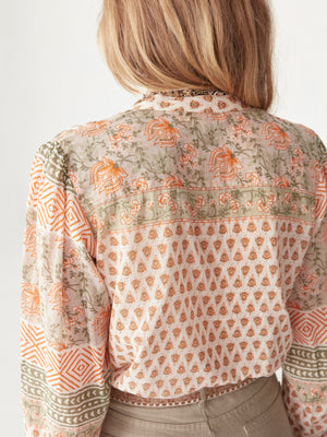 Maison Hotel Print Vera Blouse
