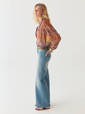 Maison Hotel Patch Work Blouse