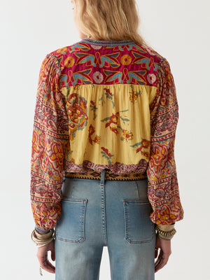 Maison Hotel Patch Work Blouse