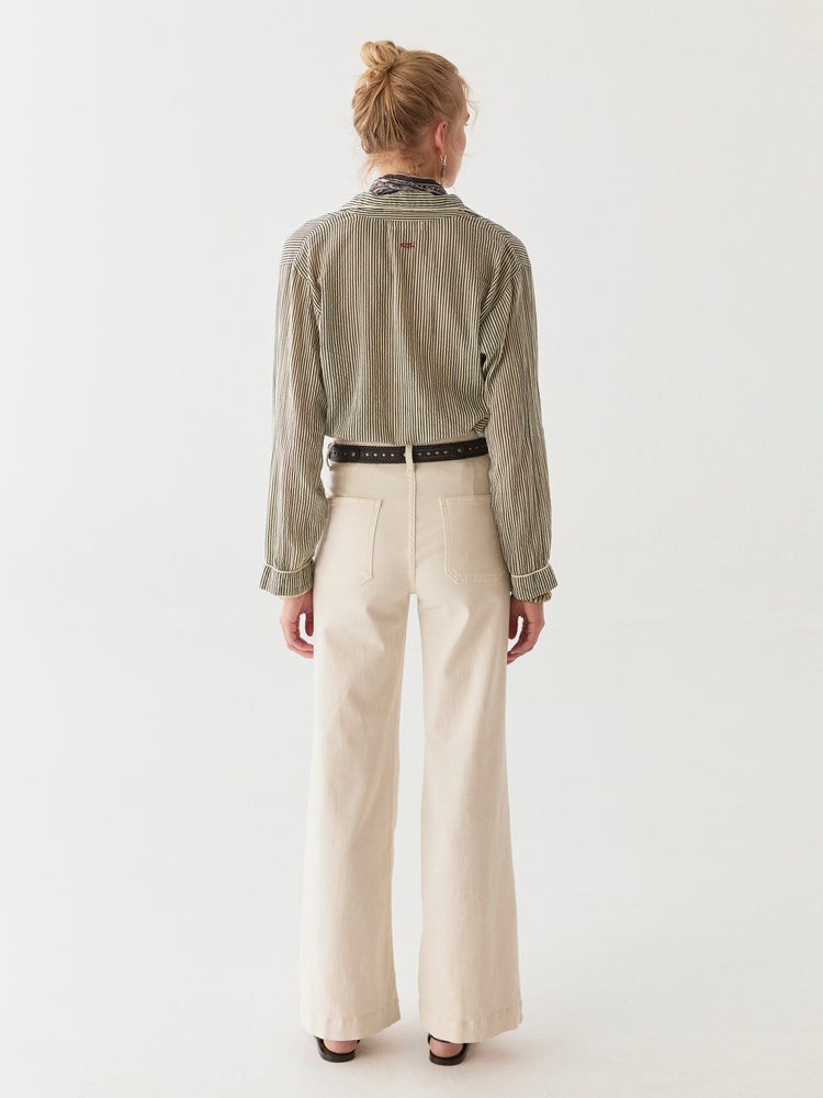 Maison Hotel Marine Stripe Shirt