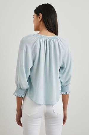 Rails Blue Top