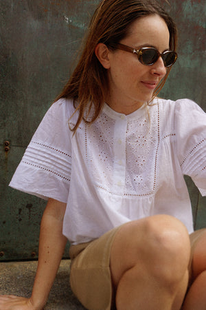 Indi & Cold Glory White Blouse