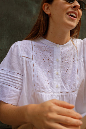 Indi & Cold Glory White Blouse