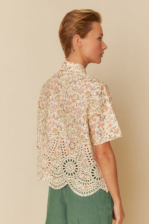 Indi & Cold Cream Blouse
