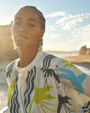 Pom Artisan Lime Blouse