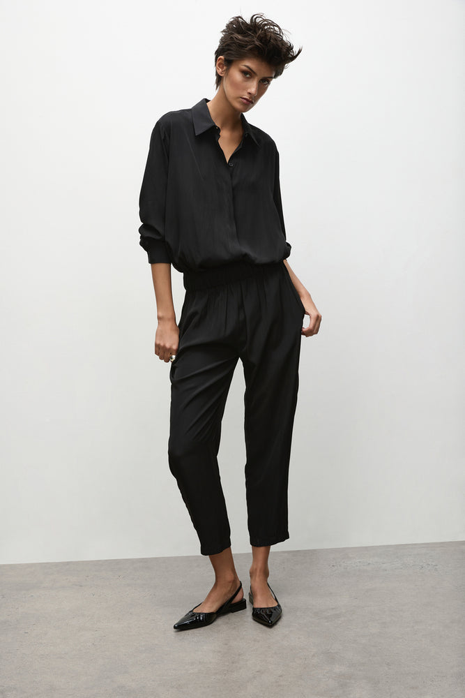 Mela Purdie Black Soft Shirt