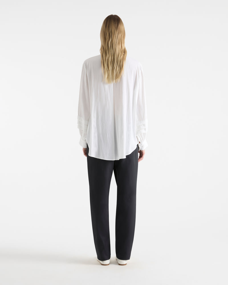Mela Purdie Lattice Shirt - White