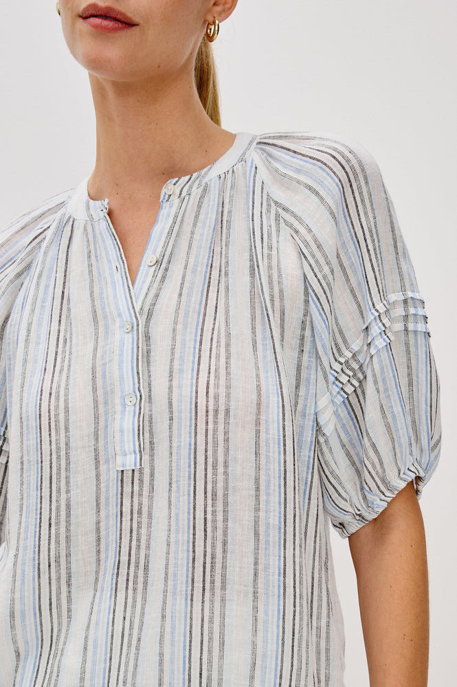 Rails Shoshanna Top - Antibes Stripe
