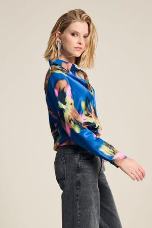 Pom Mila Satin Blouse