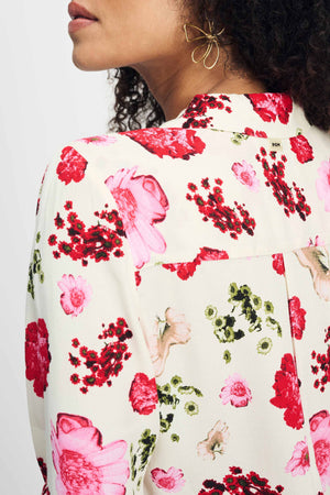 Pom Mila Bouquet Cream Shirt