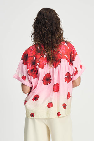 Pom Flower Blouse