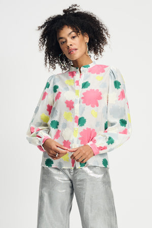 Pom Bouquet Multi Blouse