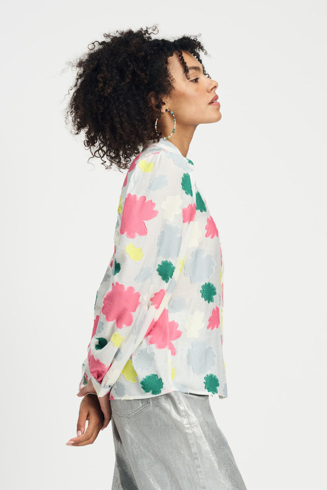 Pom Bouquet Multi Blouse