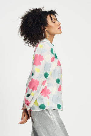 Pom Bouquet Multi Blouse
