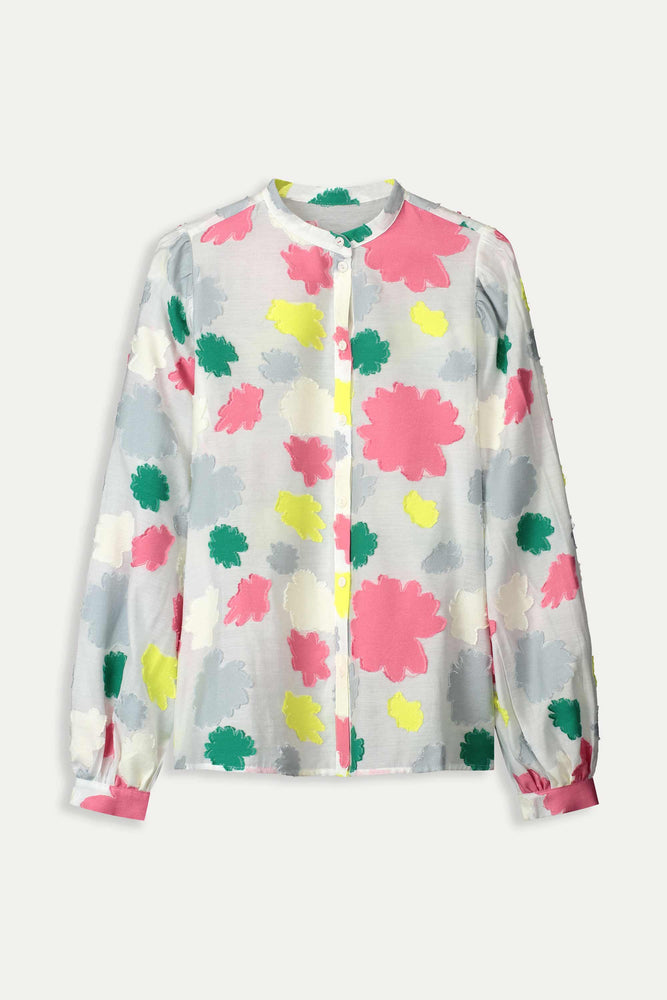 Pom Bouquet Multi Blouse