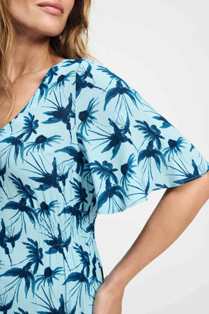 Pom Artisan Blue Dress