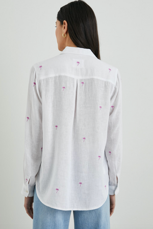 Rails White Palm Shirt