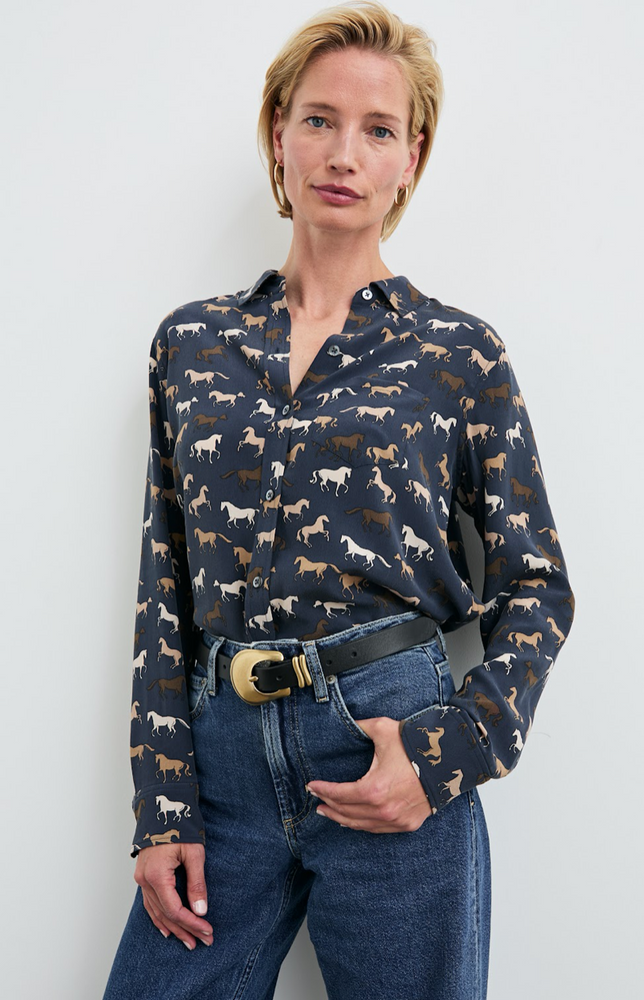 Rails Kate Horses Shirt