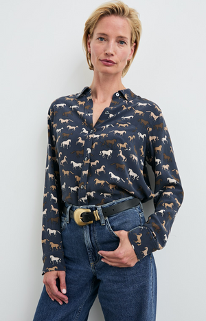 Rails Kate Horses Shirt