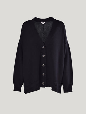 Sills Black Kalmar Boyfriend Cardi