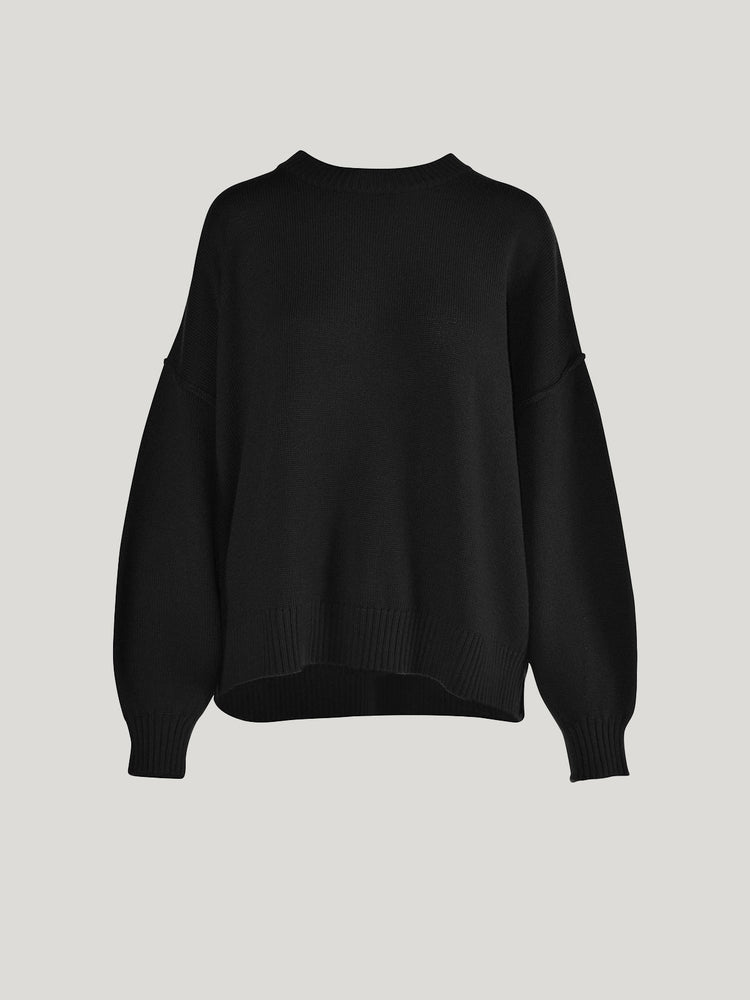 Sills Black Kalmar Boyfriend Cardi
