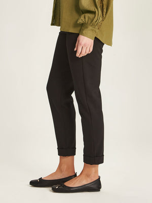 Sills Black Luxe Hepburn Pant