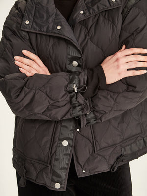 Sills Black Meribel Reversible Puffer