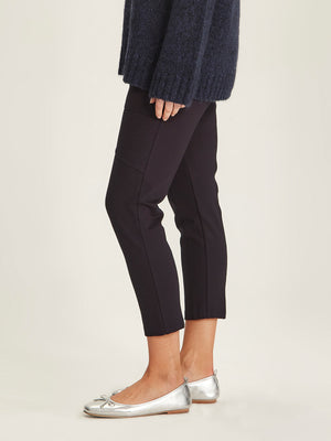 Sills Sabrina Navy Ponti Cargo Pant