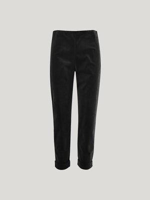 Sills Black Cord Cuffed Hepburn