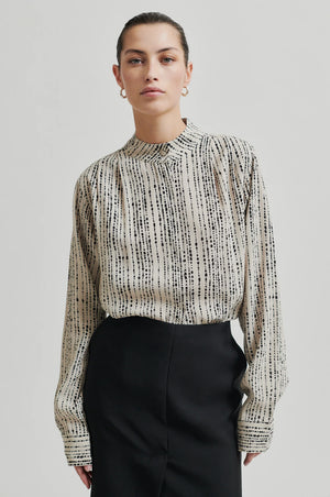 Second Female Spot Shirt - Pumice Stone