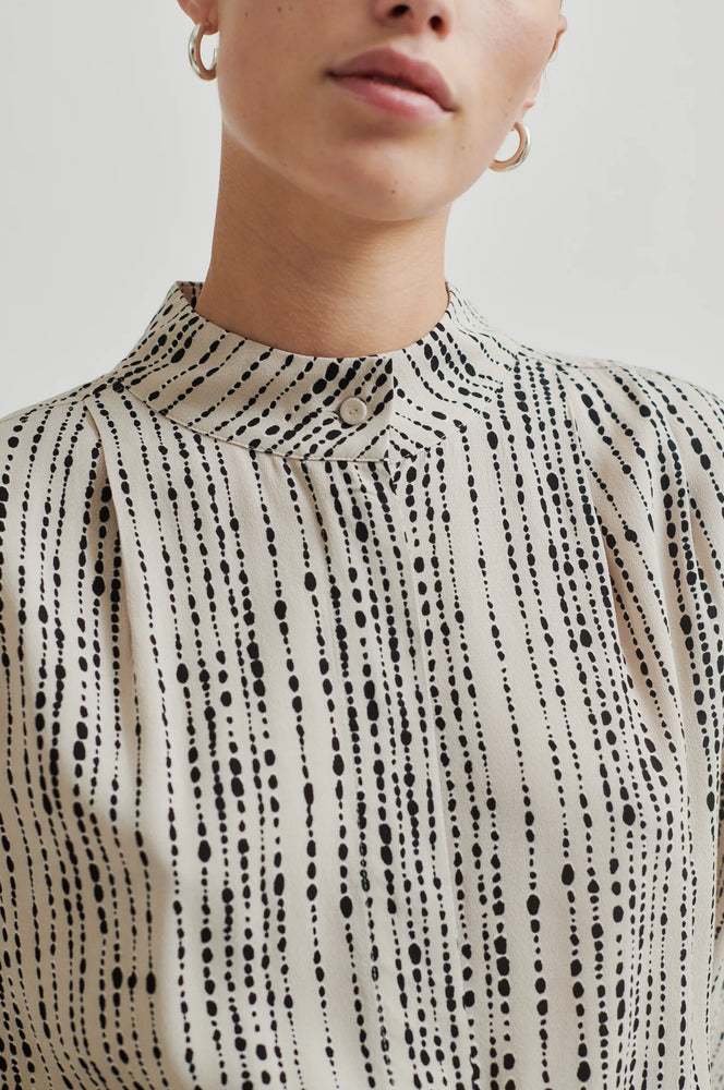 Second Female Spot Shirt - Pumice Stone