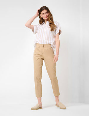 Brax Viv Shirt - Sand Stripe