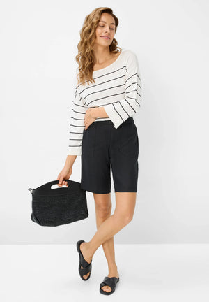 Brax Mel B Bermuda Shorts - Black