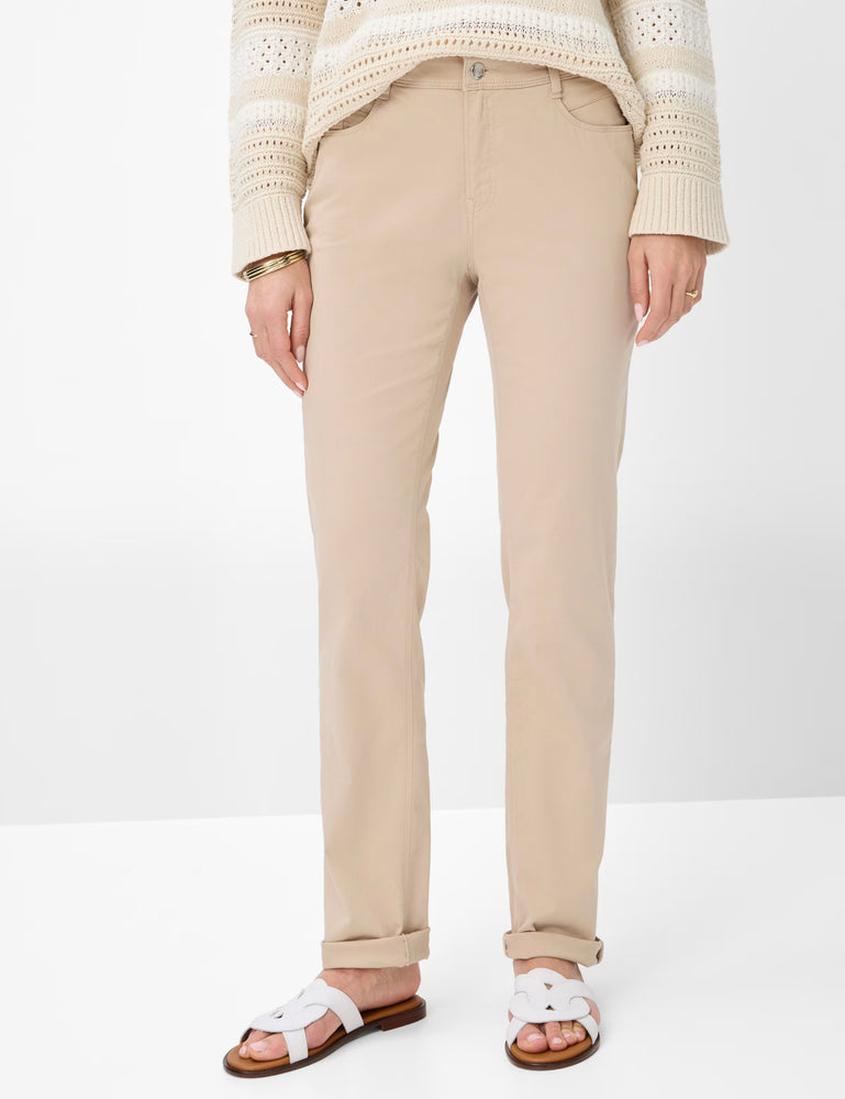 Brax Mary Regular Fit Pants - Almond