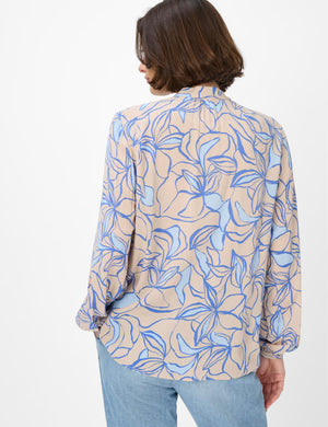 Brax Vivi Blouse - Almond