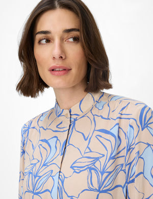 Brax Vivi Blouse - Almond