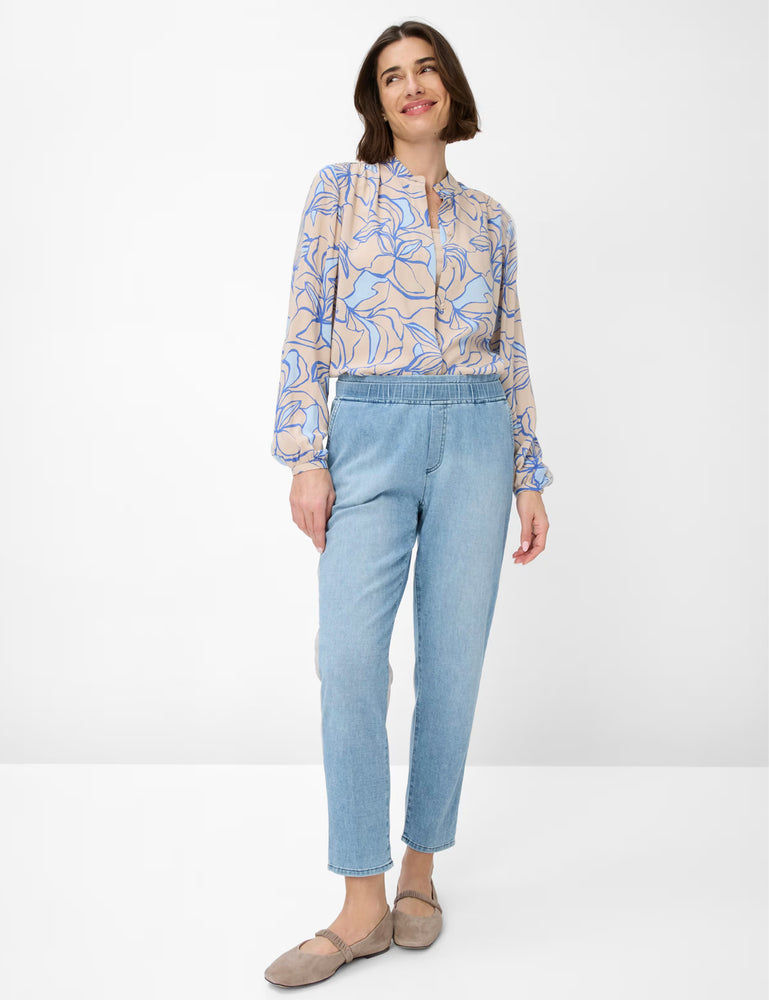 Brax Vivi Blouse - Almond