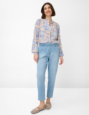 Brax Vivi Blouse - Almond