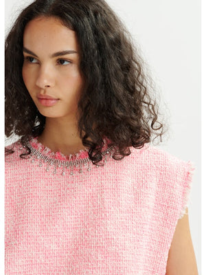 Essentiel Antwerp Honduras Rhinestone Trim Top