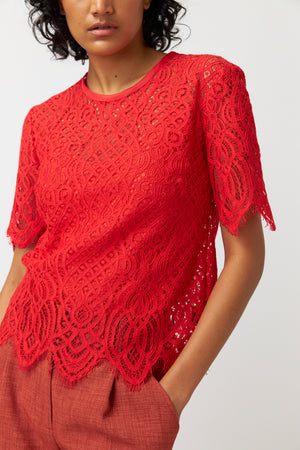Kate Sylvester Lucia Lace Top
