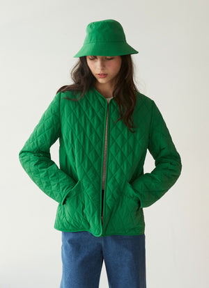 Sylvester Green Quilted Jacket