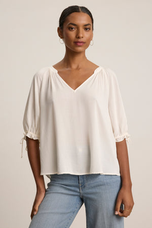 Velvet Rayon Blouse