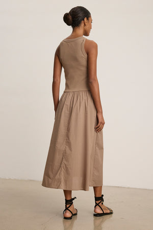 Velvet Nomad Rib Cotton Dress