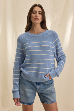 Velvet Sky Stripe Jumper