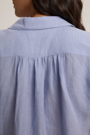 Velvet Linen Top