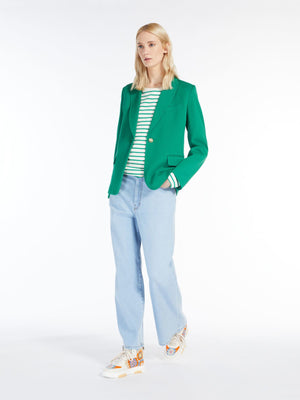 
            
                Load image into Gallery viewer, Max Mara Striped Jersey T-shirt
            
        